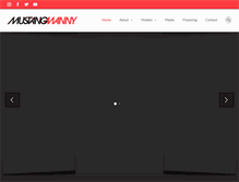 Tablet Screenshot of mustangmanny.com